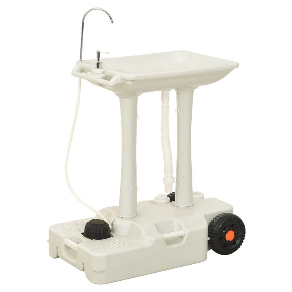 Camping hand washing stand with soap dispenser 35 l