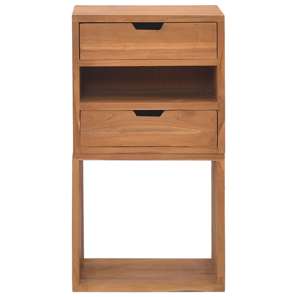 Storage cabinet 40x30x76 cm solid teak