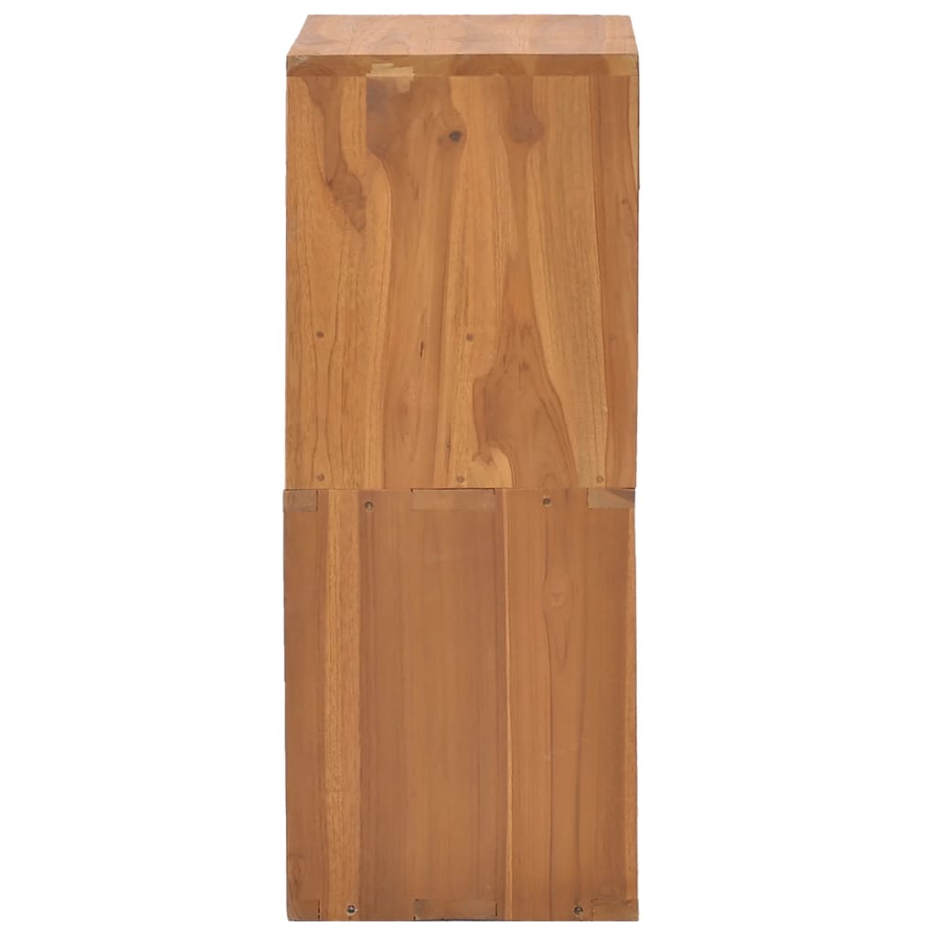 Storage cabinet 40x30x76 cm solid teak