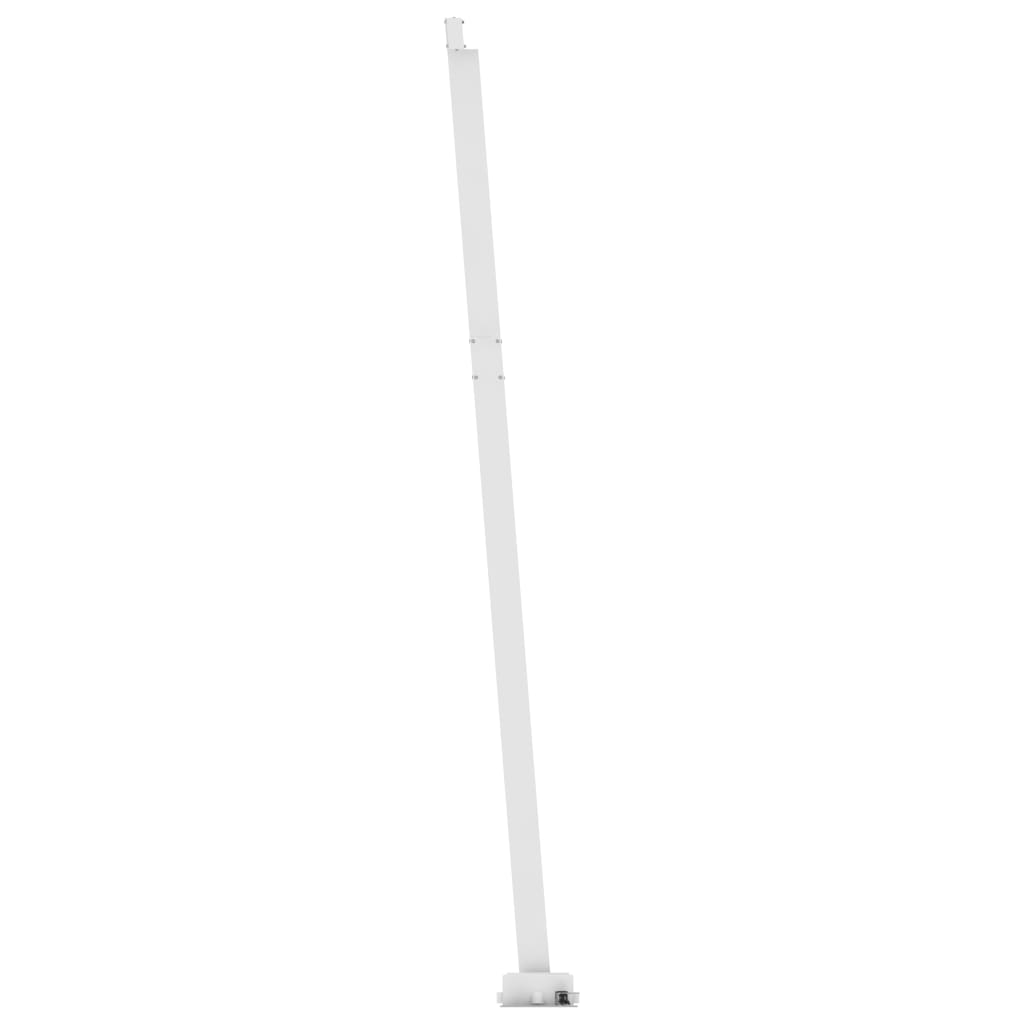 Retractable awning LED/wind sensor 300x250 cm blue and white.