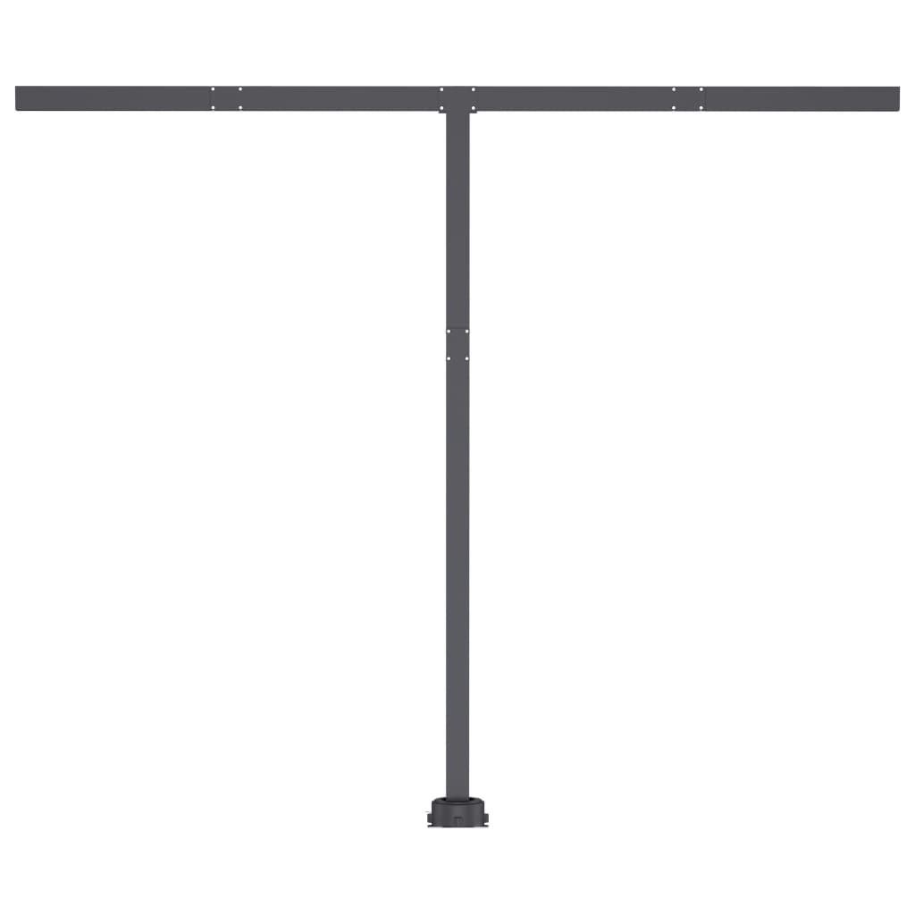 Retractable awning LED/wind sensor 350x250cm anthracite