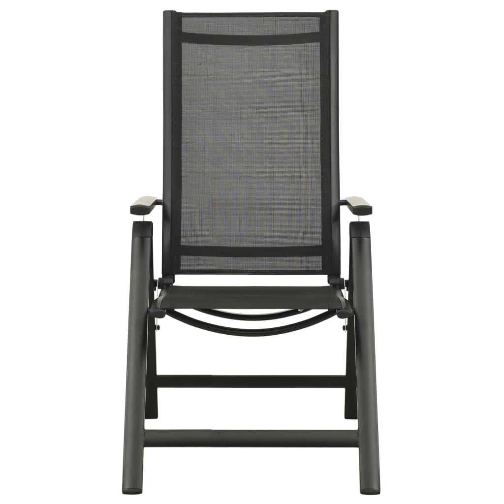 3-piece Bistro set black and anthracite