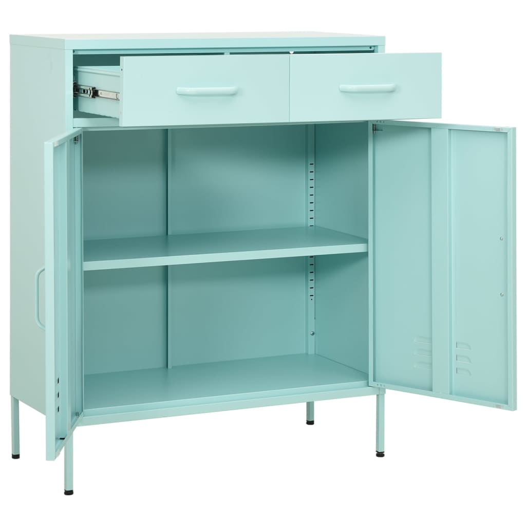 Storage cabinet mint 80x35x101.5 cm steel