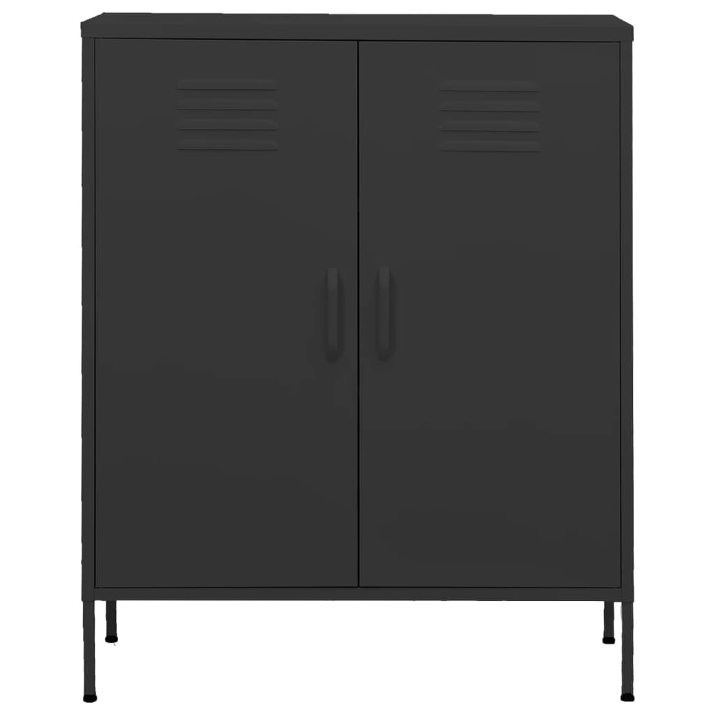 Storage cabinet anthracite 80x35x101.5 cm steel