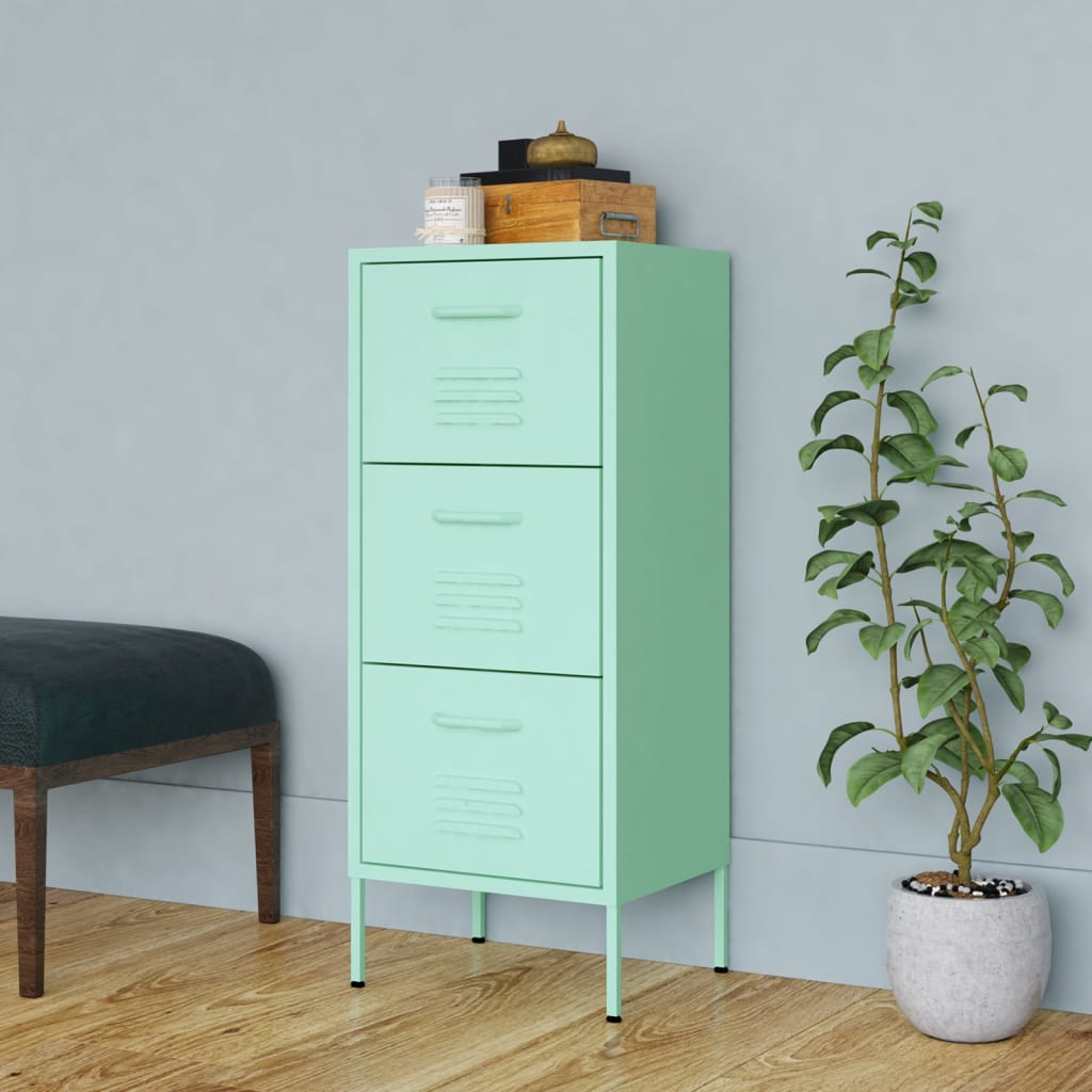 Storage cabinet mint 42.5x35x101.5 cm steel