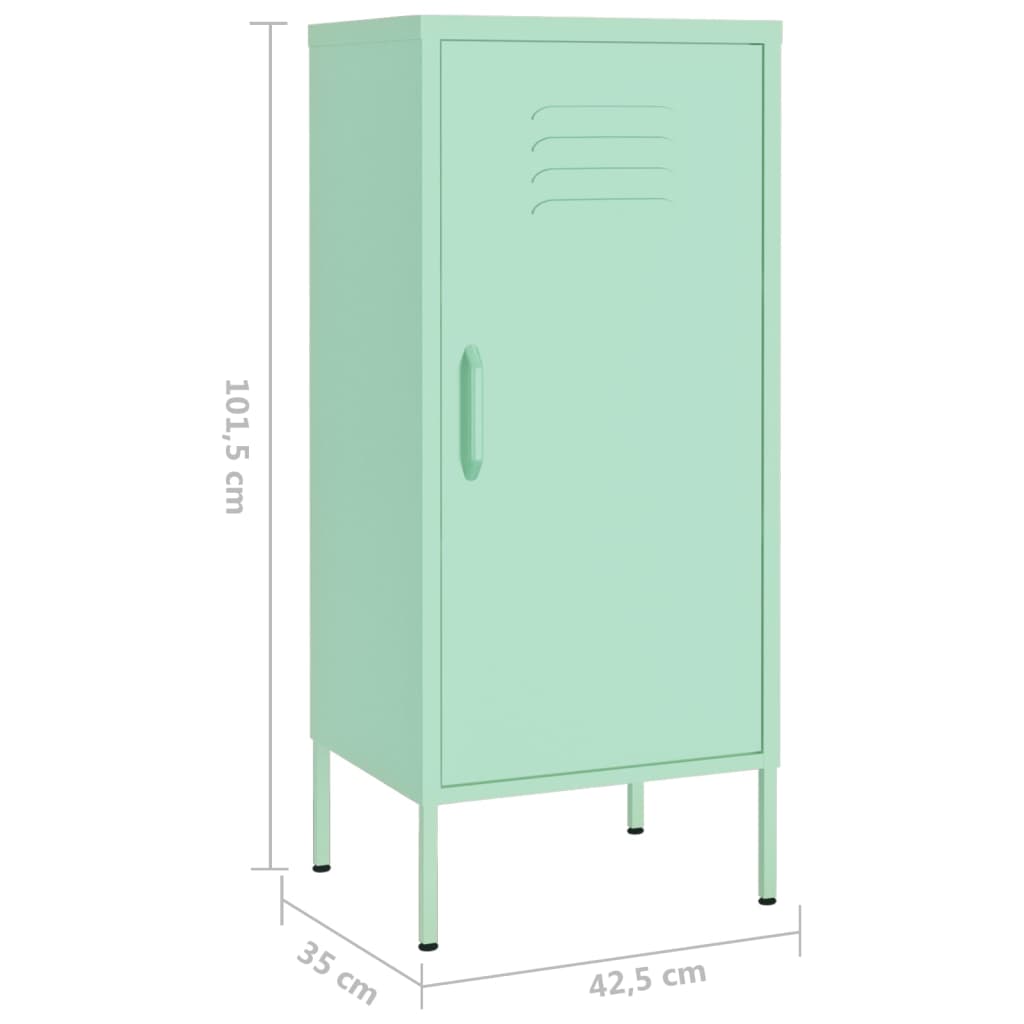 Storage cabinet mint 42.5x35x101.5 cm steel