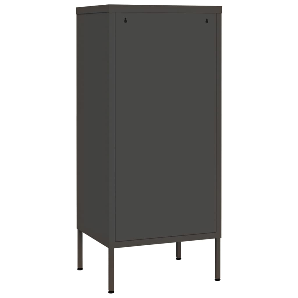 Storage cabinet anthracite 42.5x35x101.5 cm steel