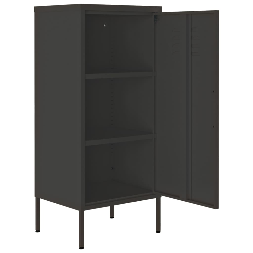 Storage cabinet anthracite 42.5x35x101.5 cm steel