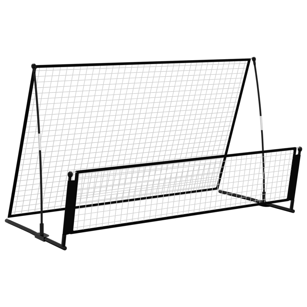 2 in 1 Football return goal 202x104x120 cm steel