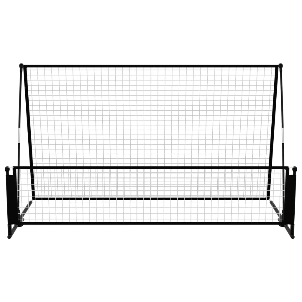 2 in 1 Football return goal 202x104x120 cm steel