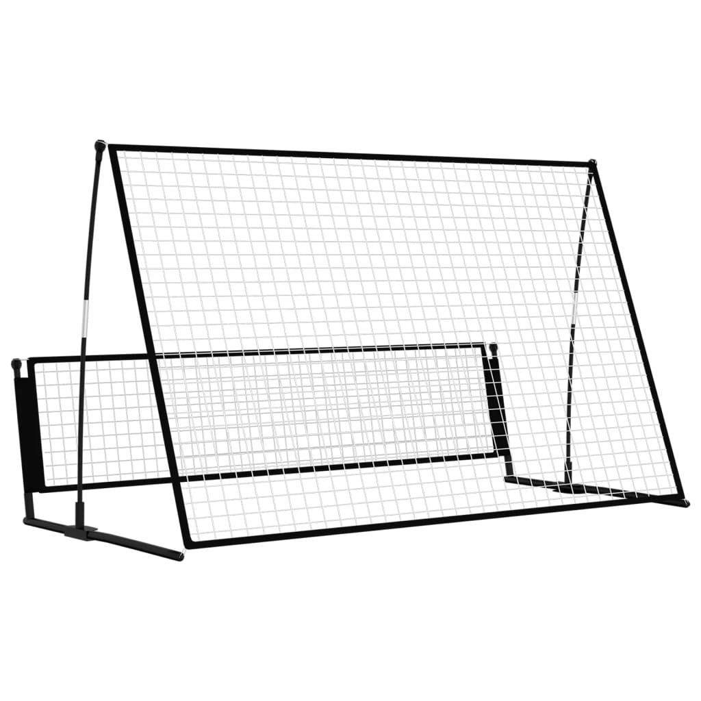 2 in 1 Football return goal 202x104x120 cm steel