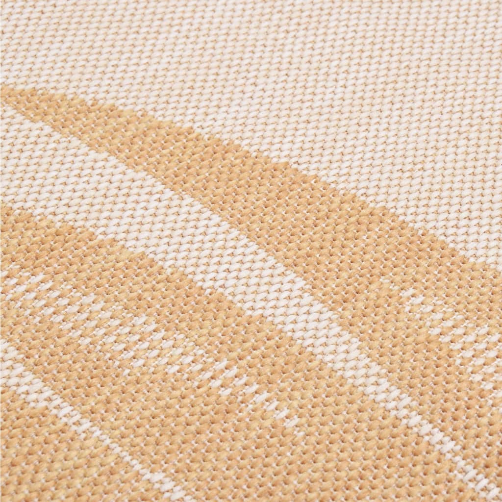 Ulkomatto Flatweave 100x200 cm lehtikuvio