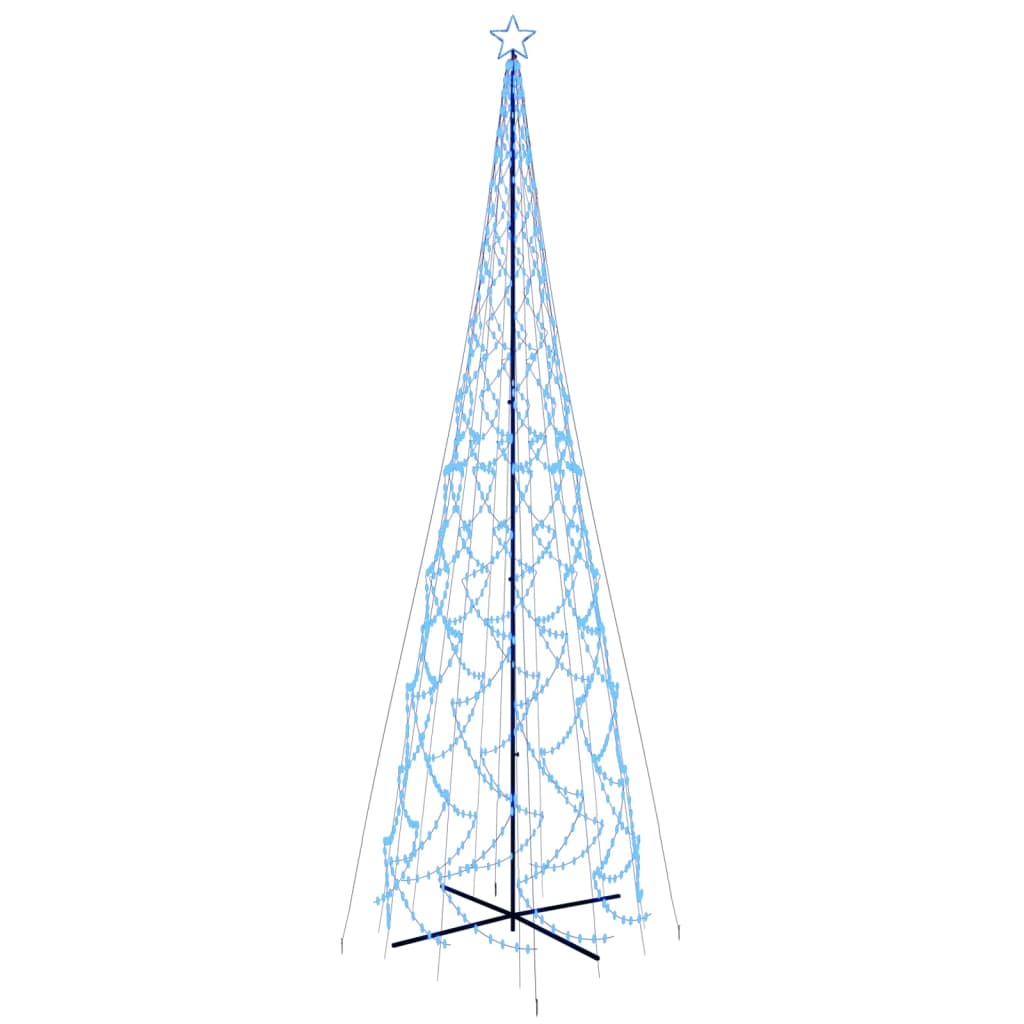 Kartio joulukuusi 3000 sinistä LED-valoa 230x800 cm