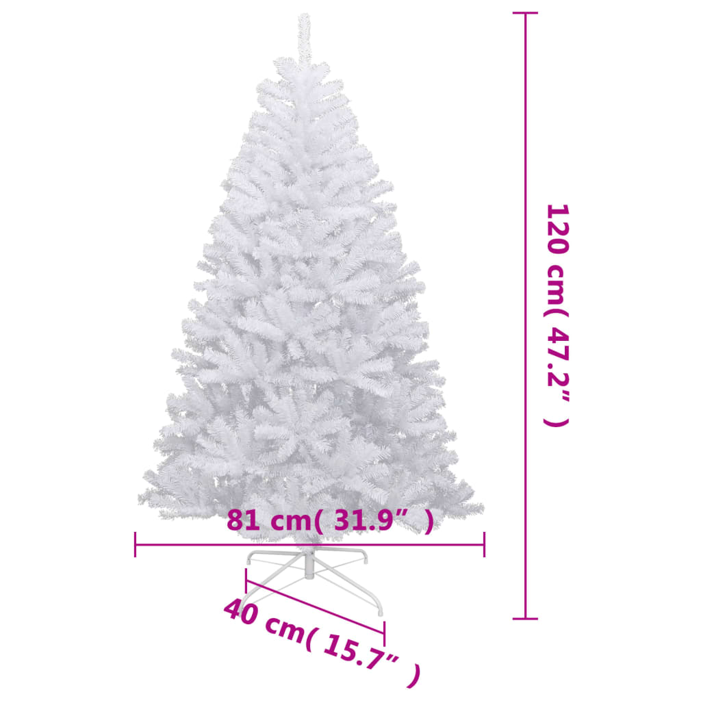 Tekojoulukuusi saranoilla ja lumihuurteella 120 cm