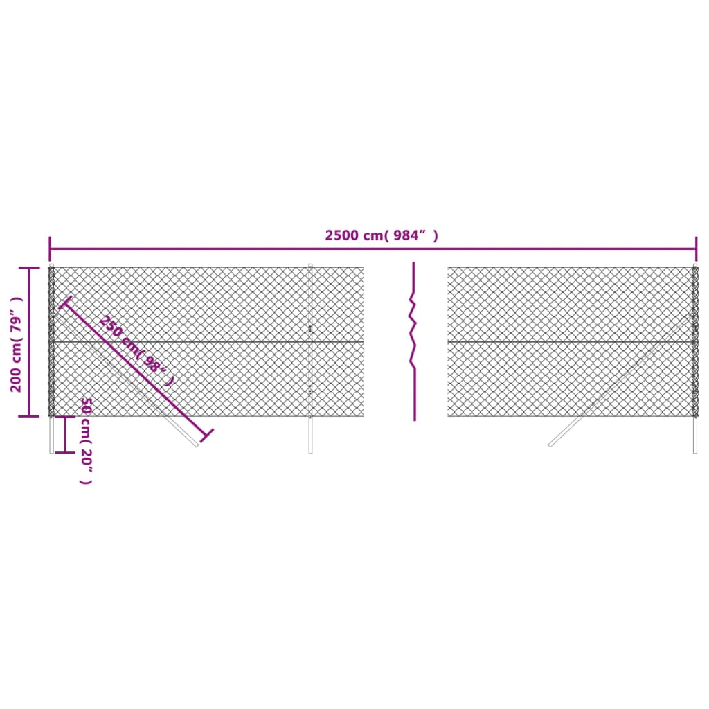 Verkkoaita vihreä 2x25 m