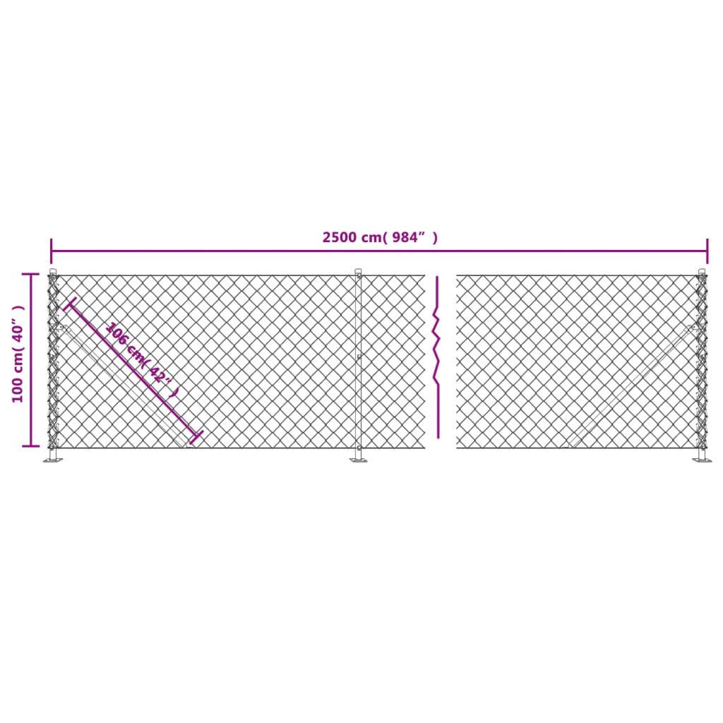 Verkkoaita laipalla vihreä 1x25 m