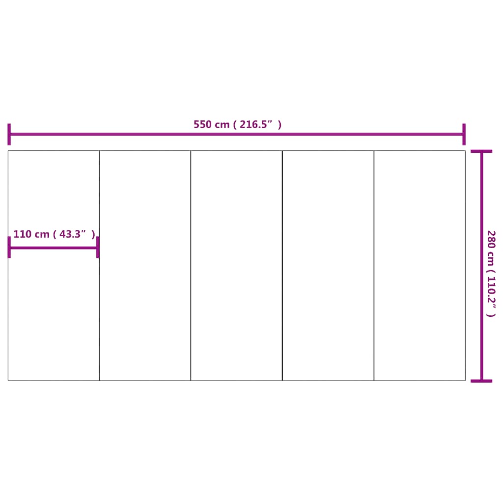 Uima-altaan aluskangas harmaa 550x280 cmpolyesteri geotekstiili