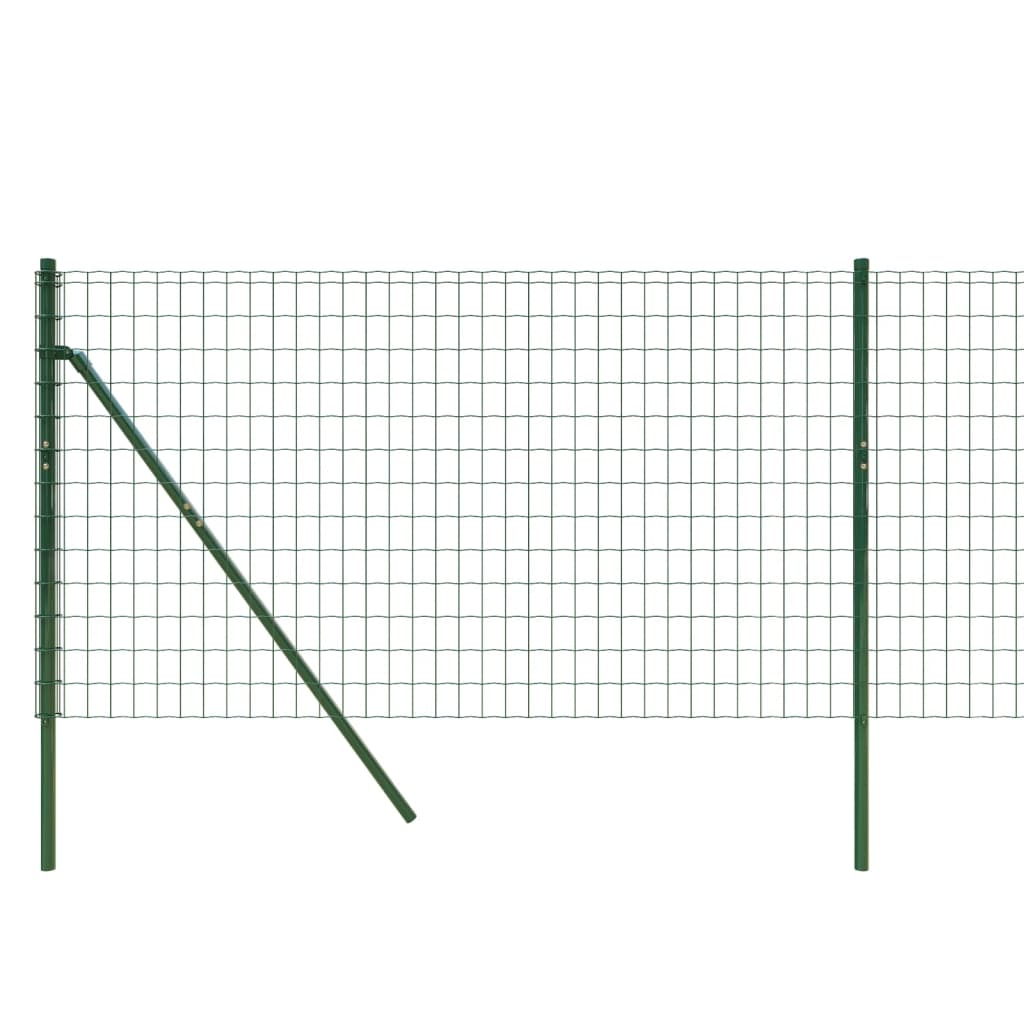 Verkkoaita vihreä 1x25 m galvanoitu teräs