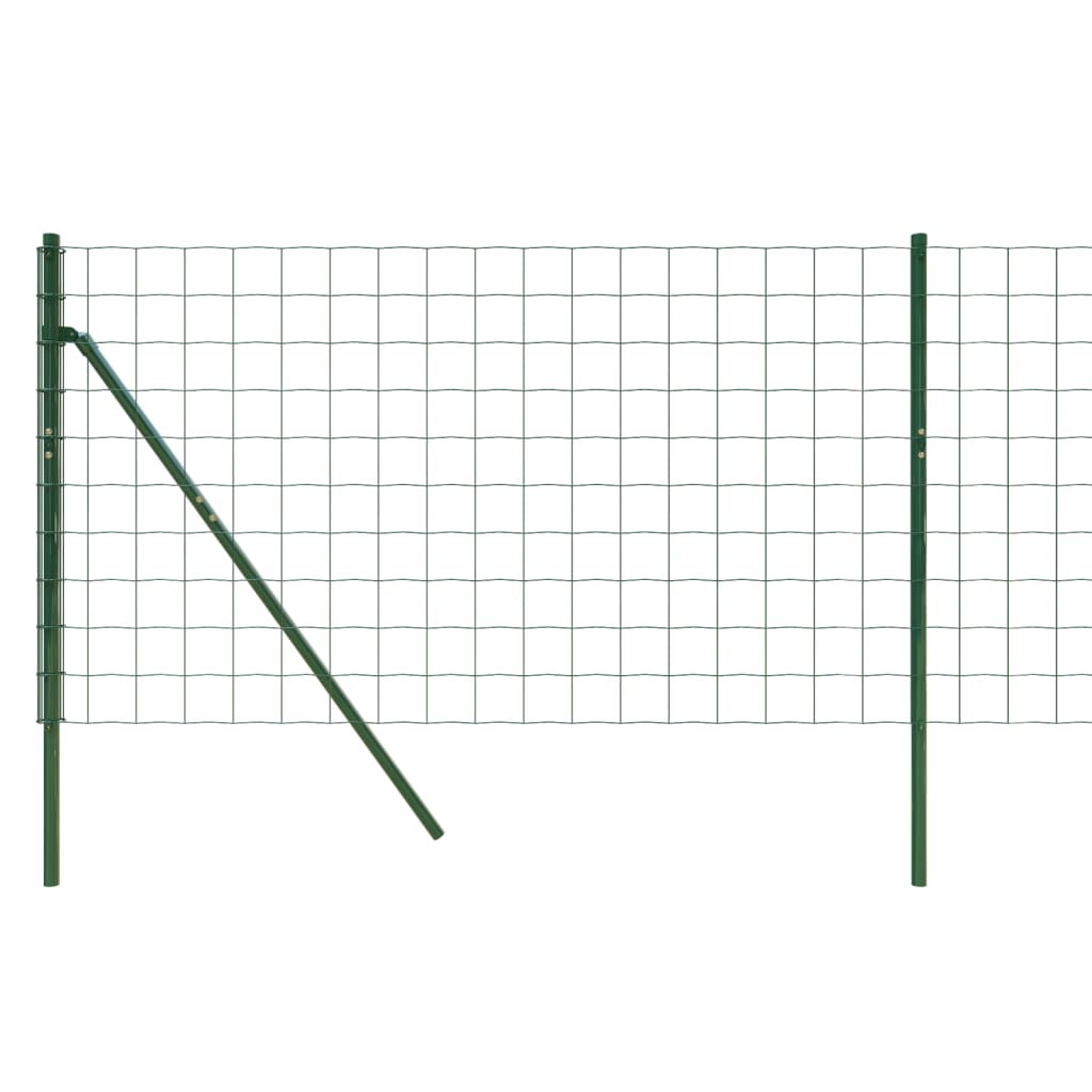 Verkkoaita vihreä 1x10 m galvanoitu teräs