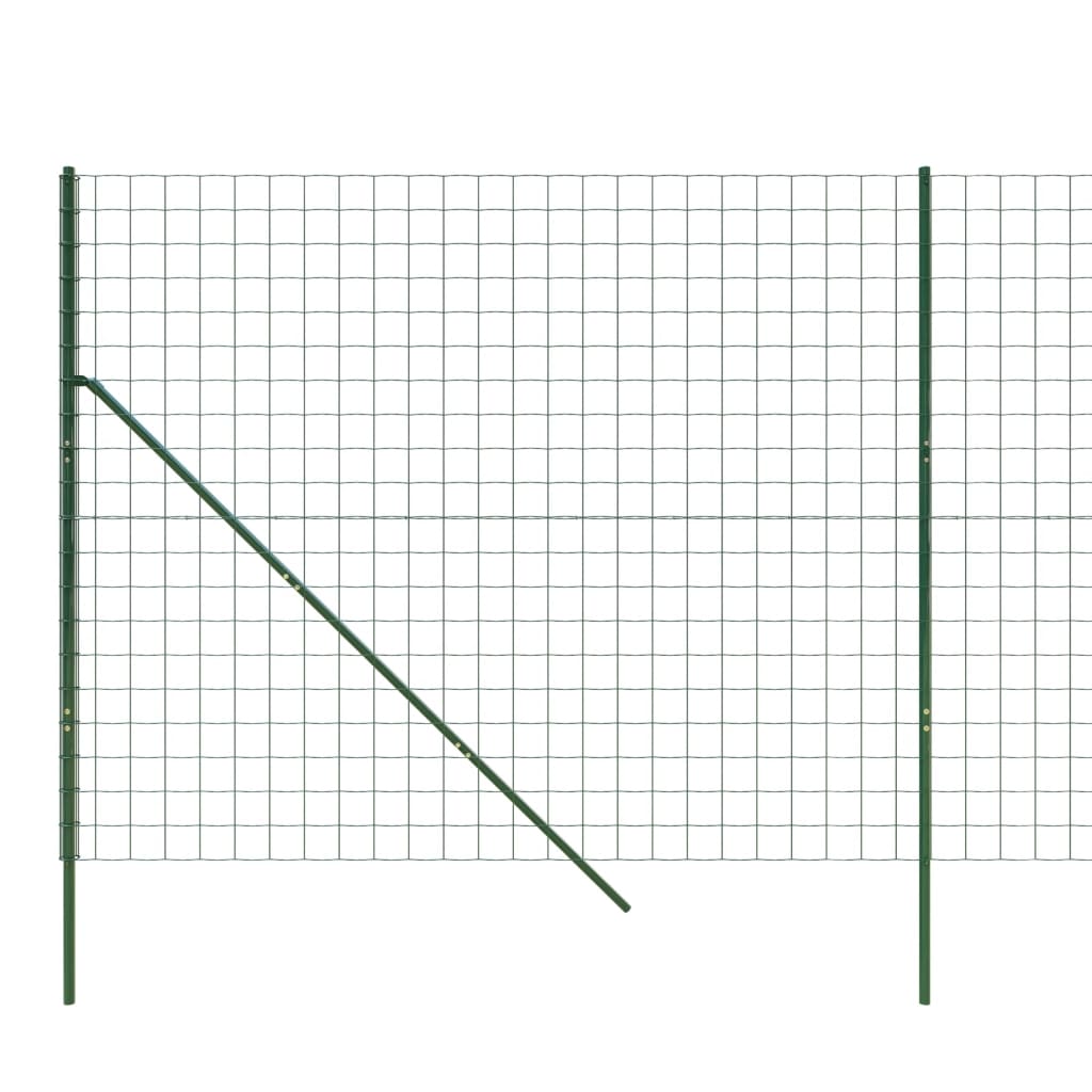 Verkkoaita vihreä 2,2x25 m galvanoitu teräs