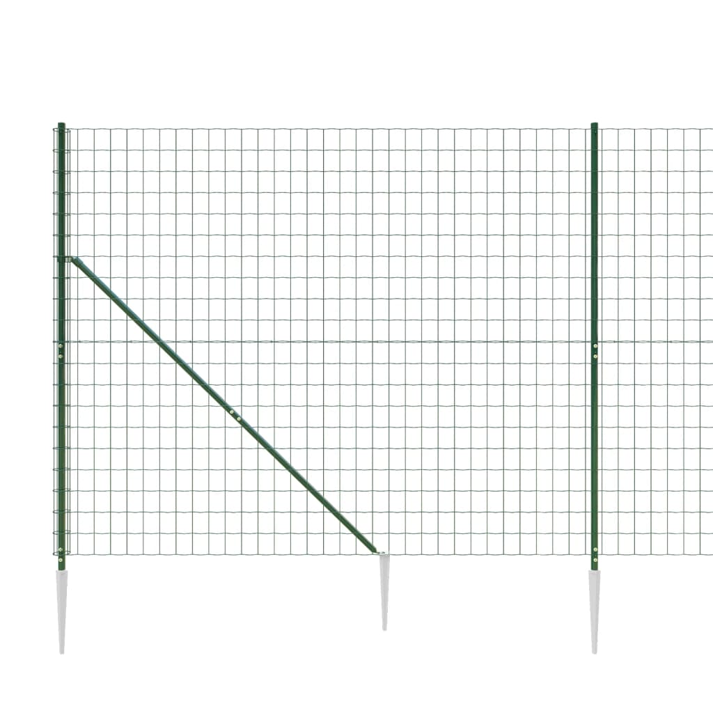 Verkkoaita maapiikeillä vihreä 2x25 m