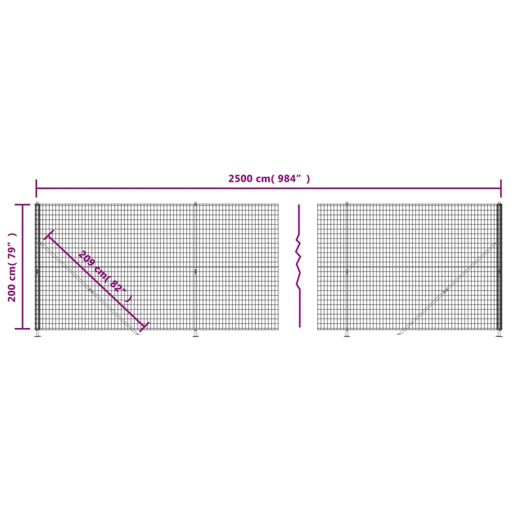 Verkkoaita laipalla vihreä 2x25 m