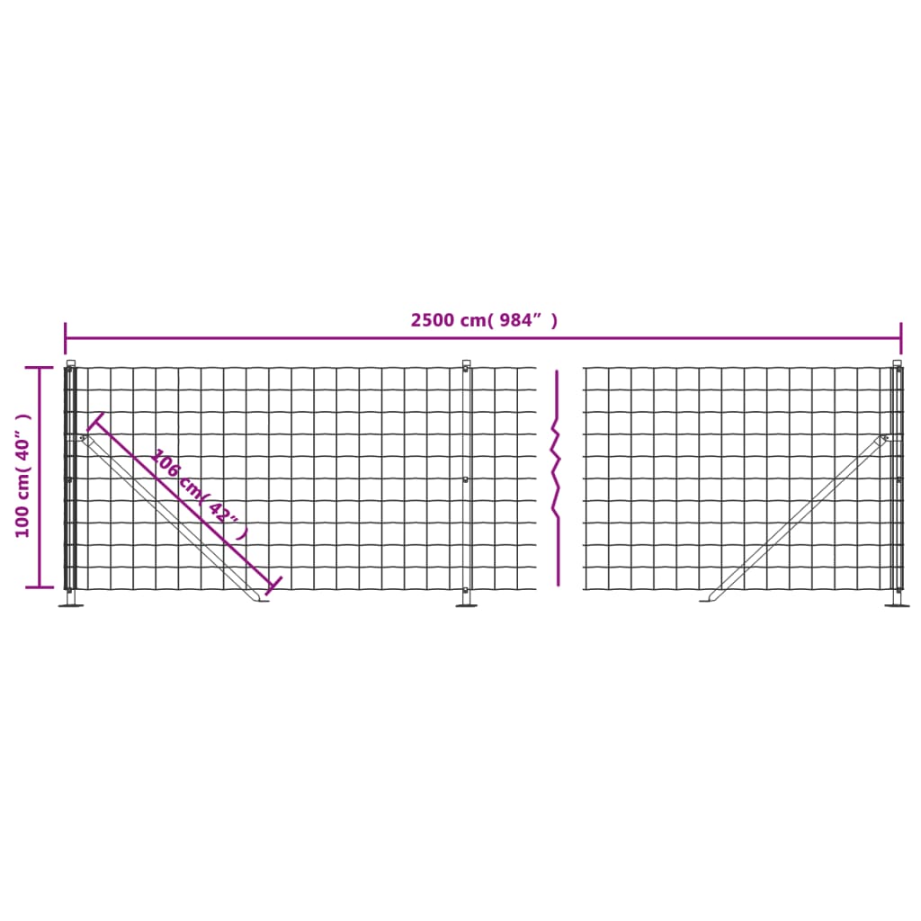 Verkkoaita laipalla vihreä 1x25 m