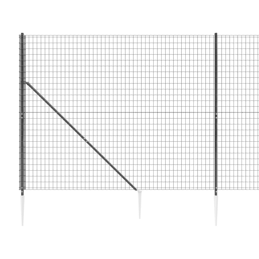 Verkkoaita maapiikeillä antrasiitti 2,2x10 m