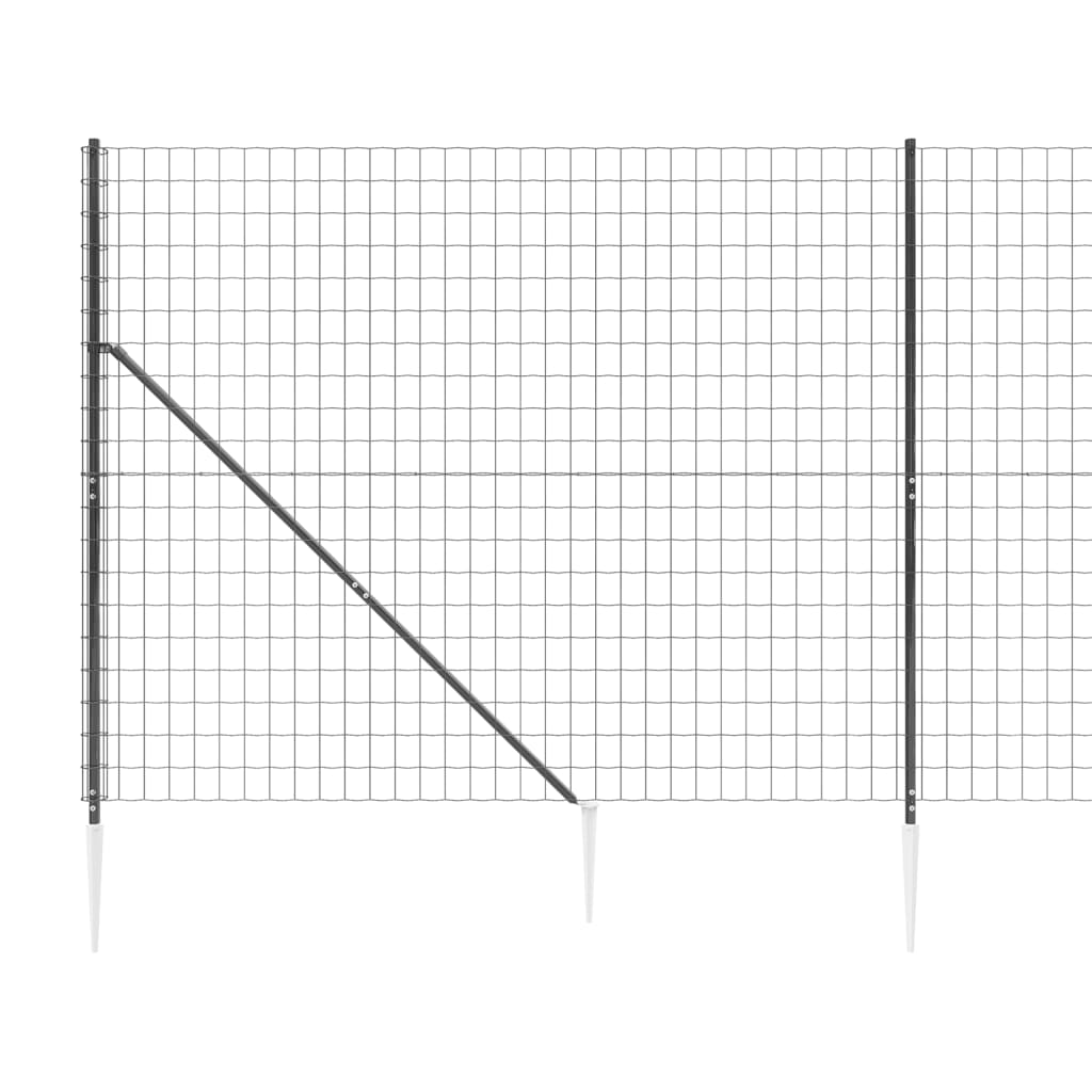 Verkkoaita maapiikeillä antrasiitti 1,8x10 m