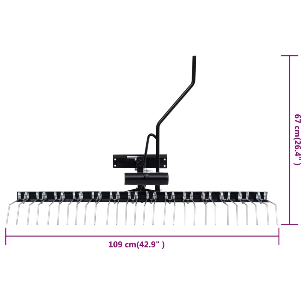 Ajettavan ruohonleikkurin hara 109 cm