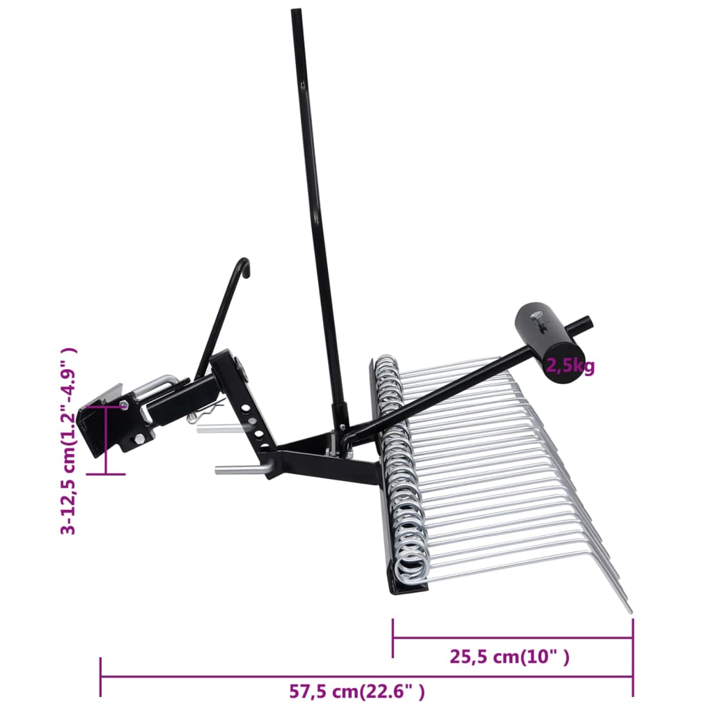 Ajettavan ruohonleikkurin hara 109 cm