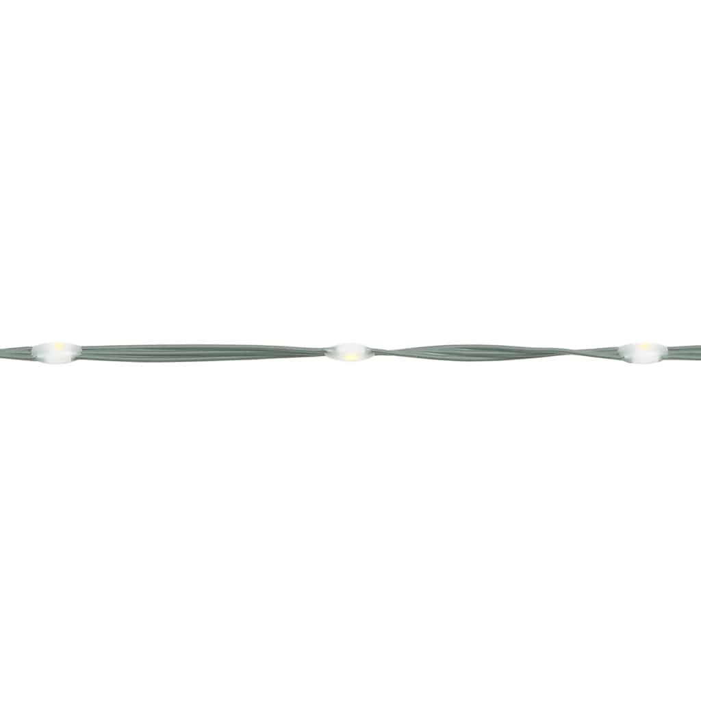 Joulukuusivalo piikeillä 220 sinistä LED-valoa 180 cm