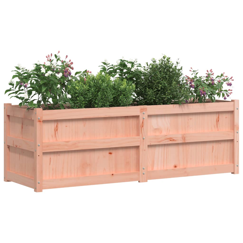 Outdoor flower box 150x50x50 cm solid Douglas fir