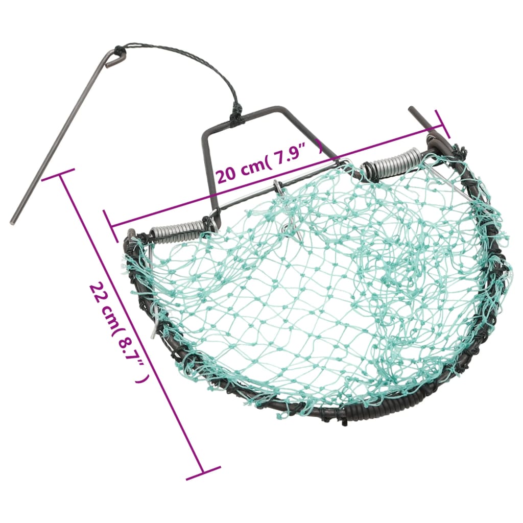 Lintuansa vihreä 20 cm teräs