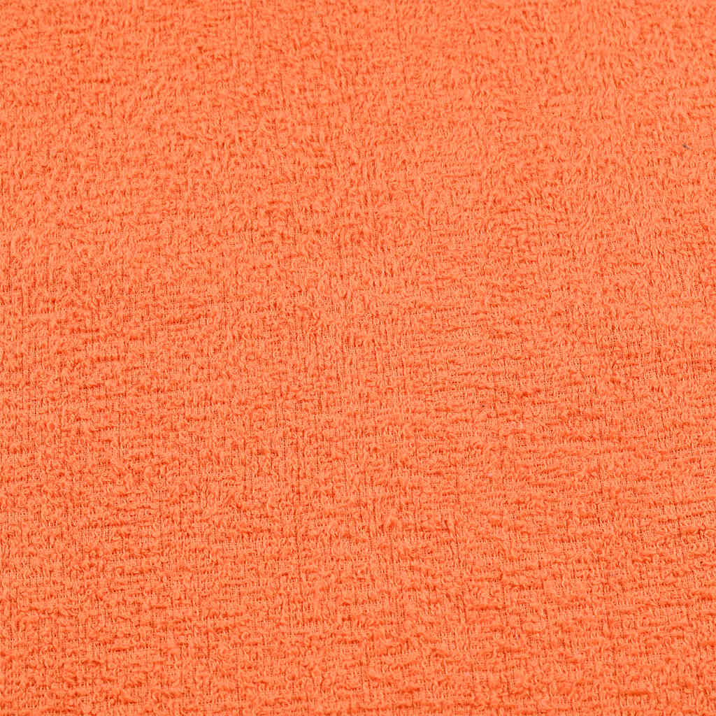 Saunatücher 2 Stück FROGN orange 80x200 cm 100% Baumwolle