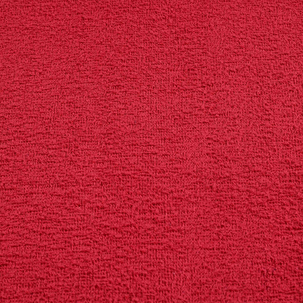 Saunatücher 4 Stück FROGN rot 80x200 cm 100 % Baumwolle