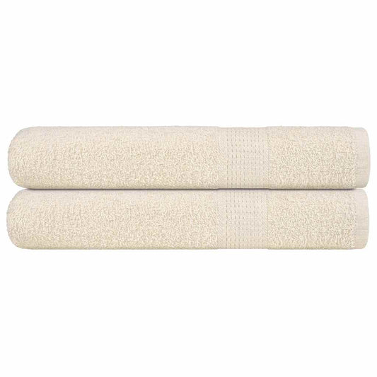 Sauna towels 2 pcs FROGN cream 80x200 cm 100% cotton