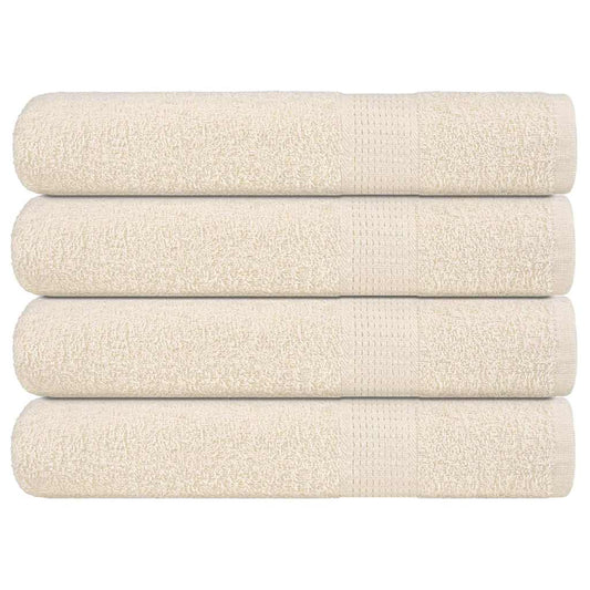 Sauna towels 4 pcs FROGN cream 80x200 cm 100% cotton