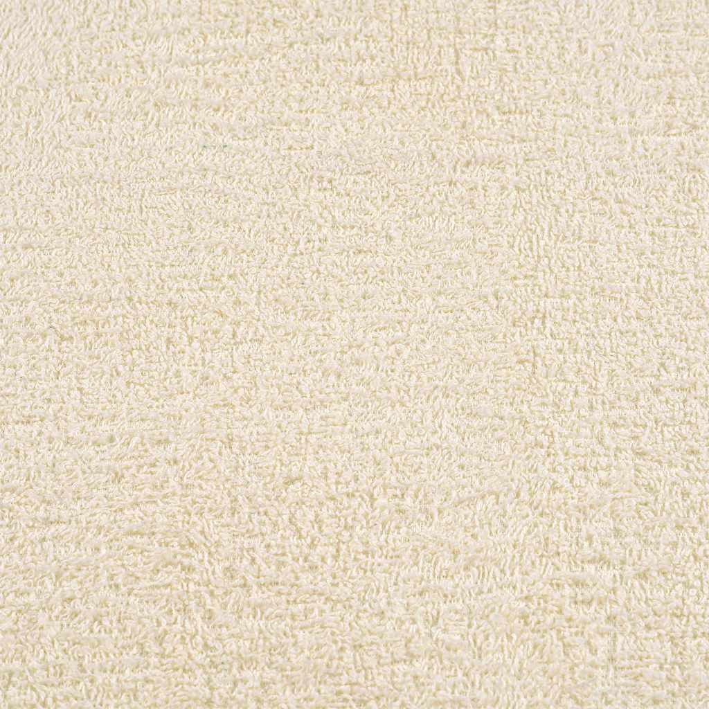 Saunatücher 10 Stück FROGN creme 80x200 cm 100 % Baumwolle