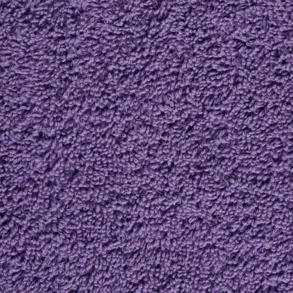 Premium Pyyhkeet SOLUND 4 kpl violetti 100x200 cm 600 gsm