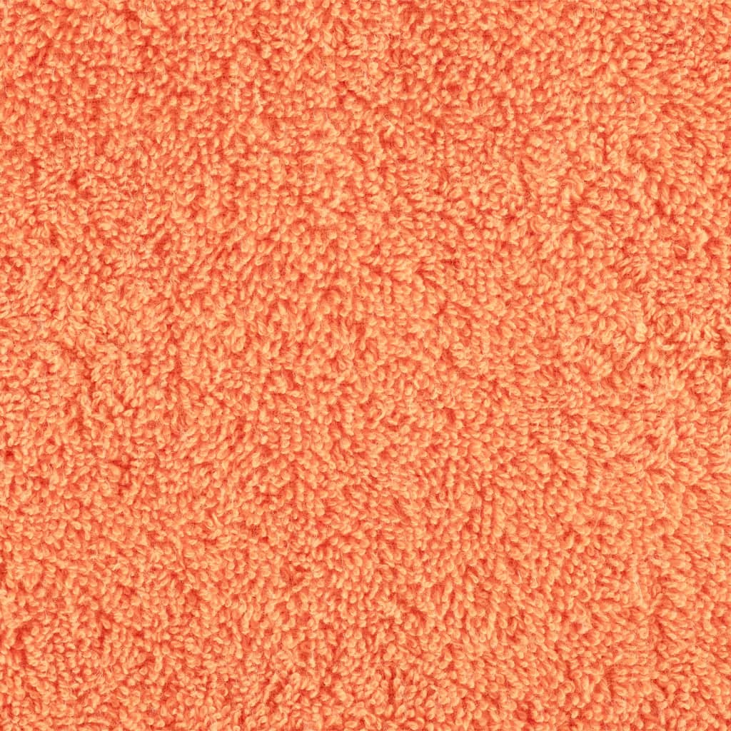 Premium Pyyhkeet SOLUND 10 kpl oranssi 50x100 cm 600 gsm