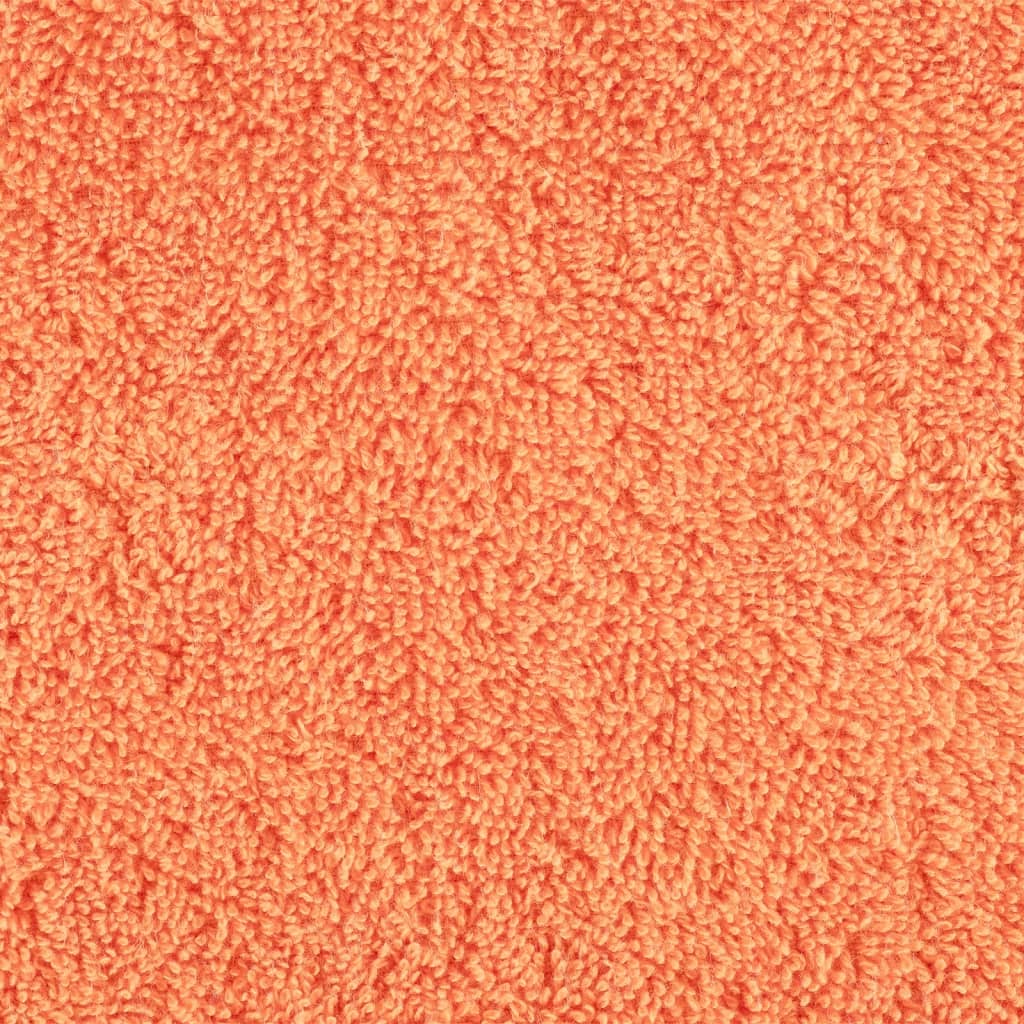 Premium Pyyhkeet SOLUND 10 kpl oranssi 70x140 cm 600 gsm