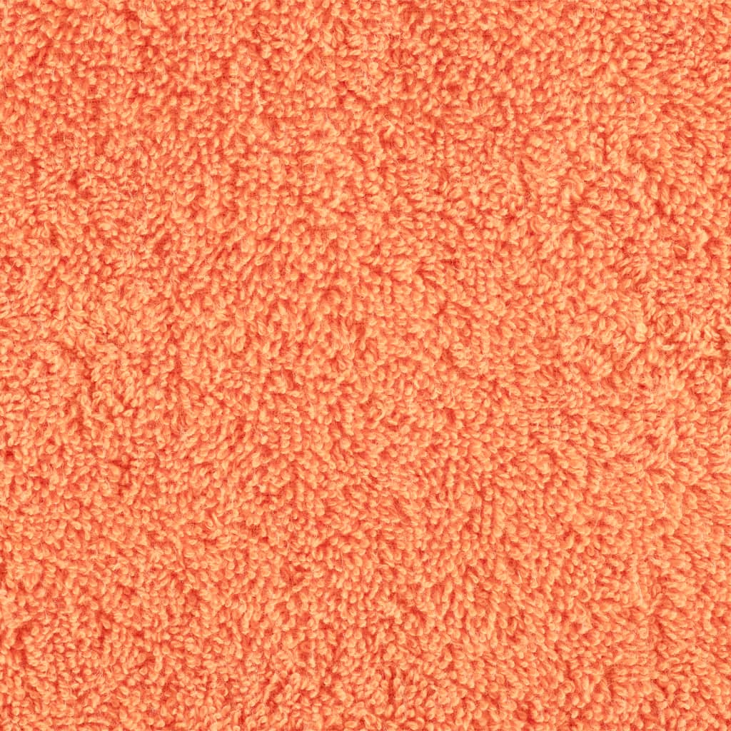 Premium Pyyhkeet SOLUND 10 kpl oranssi 80x200 cm 600 gsm