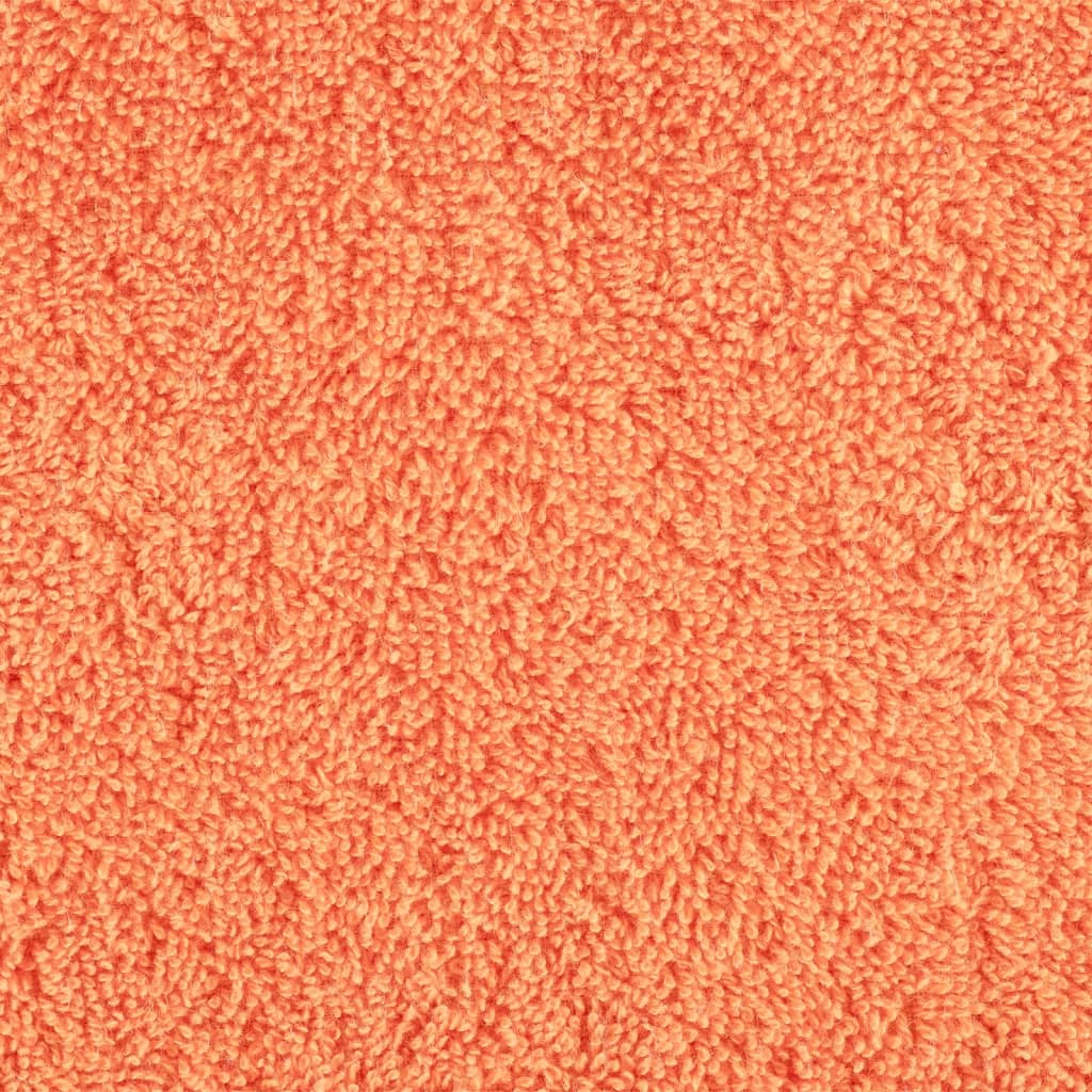 Premium Pyyhkeet SOLUND 10 kpl oranssi 100x200 cm 600 gsm