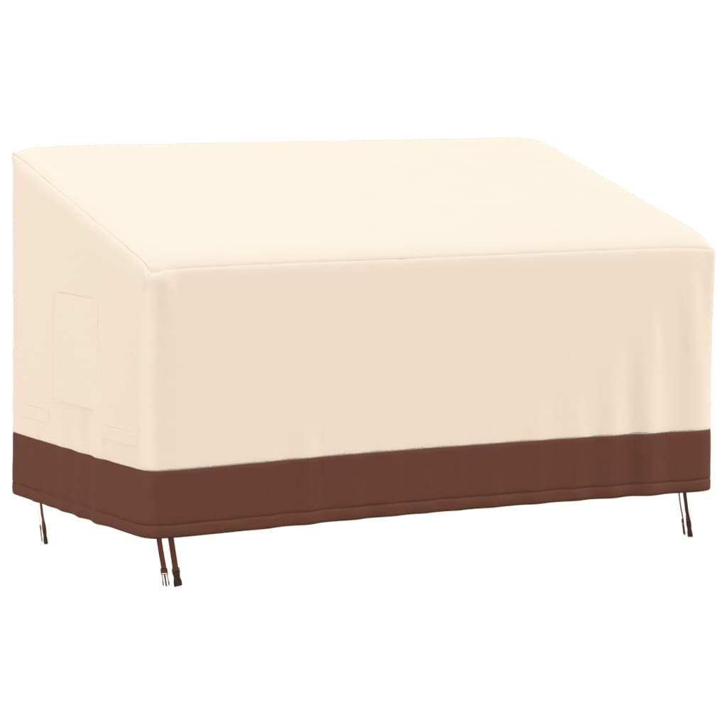 3-istuttava Penkinsuoja beige 159x84x56/81 cm 600D Oxford