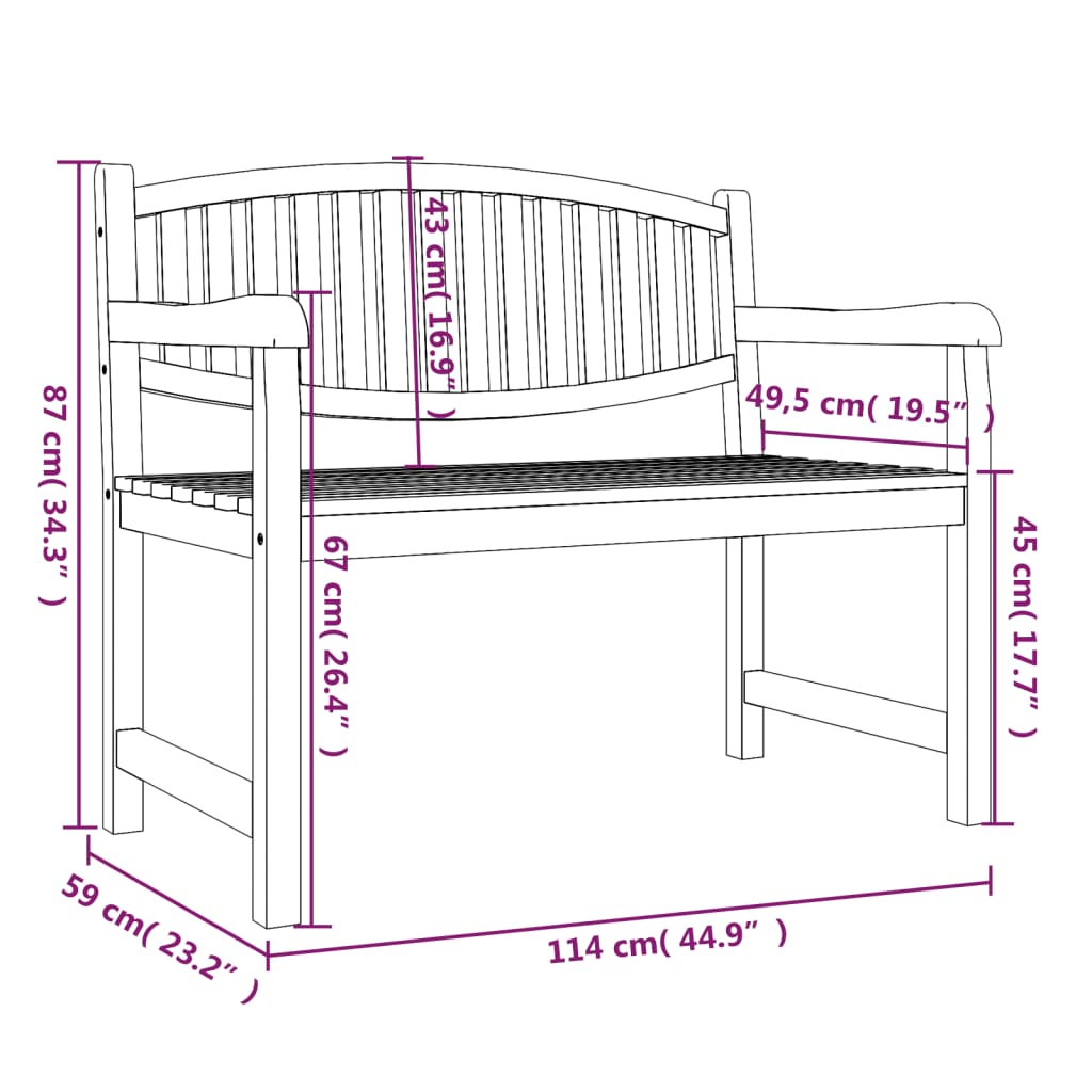 3-piece outdoor dining set solid teak