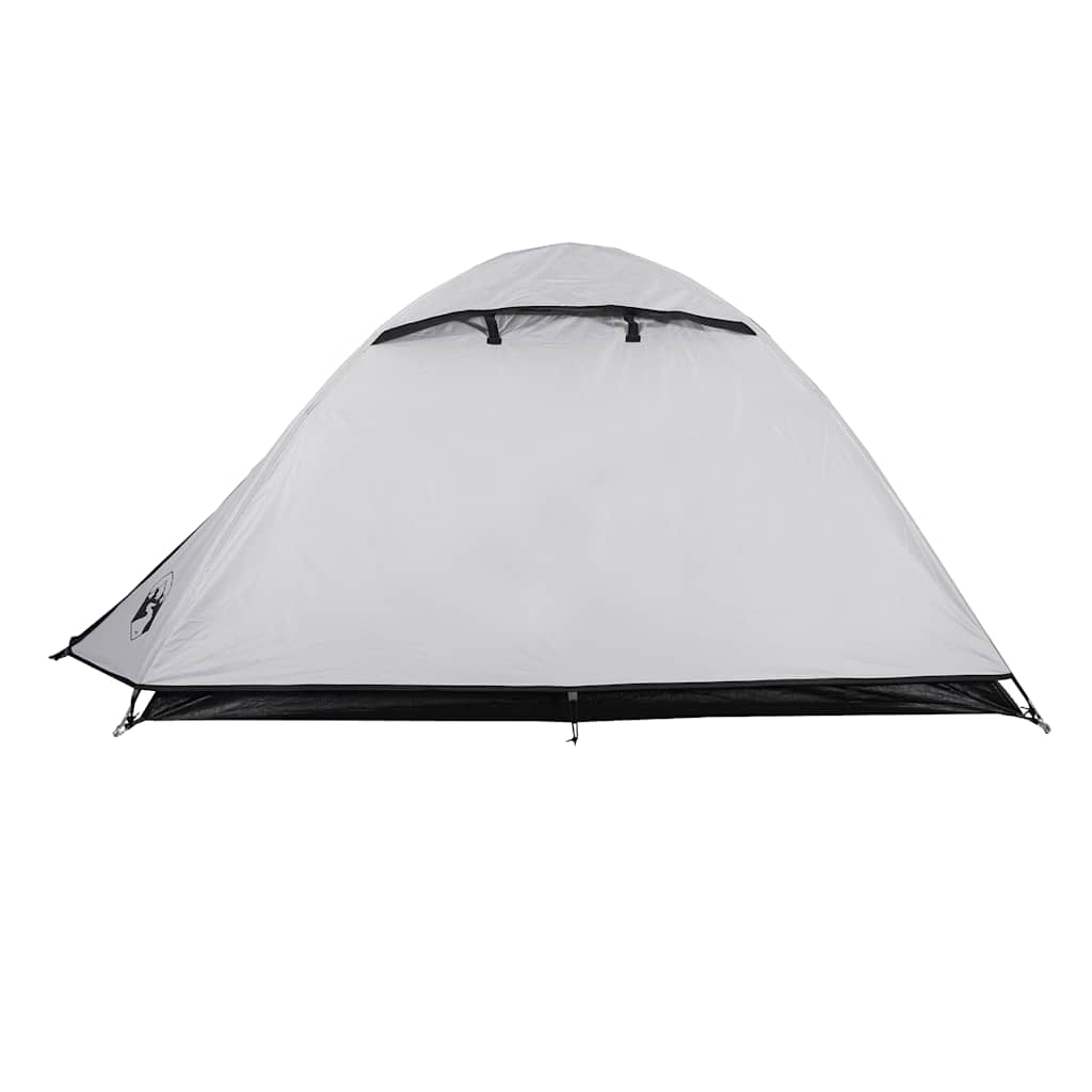 Dome tent for 2 people, white blackout fabric, waterproof