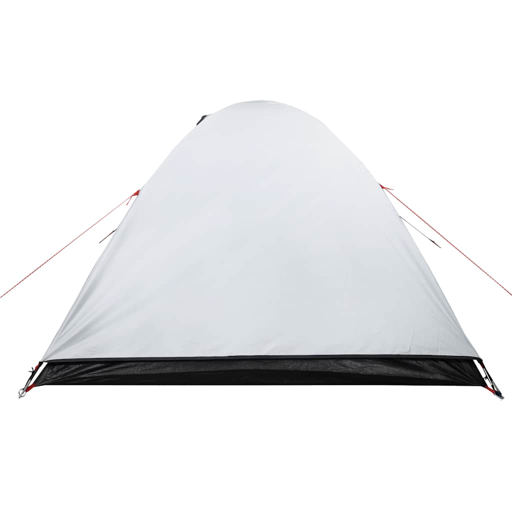 Dome tent for 2 people, white blackout fabric, waterproof