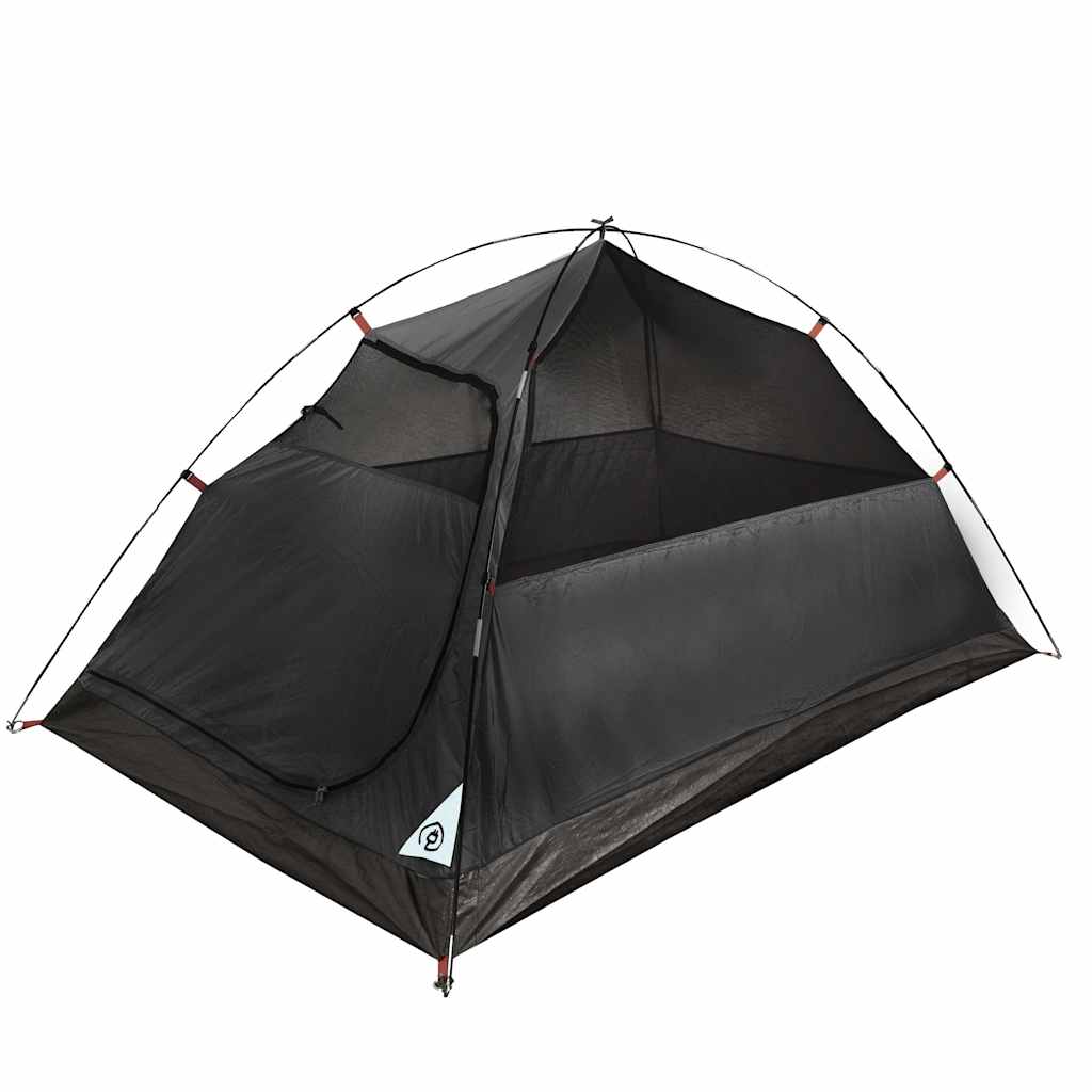 Dome tent for 2 people, white blackout fabric, waterproof