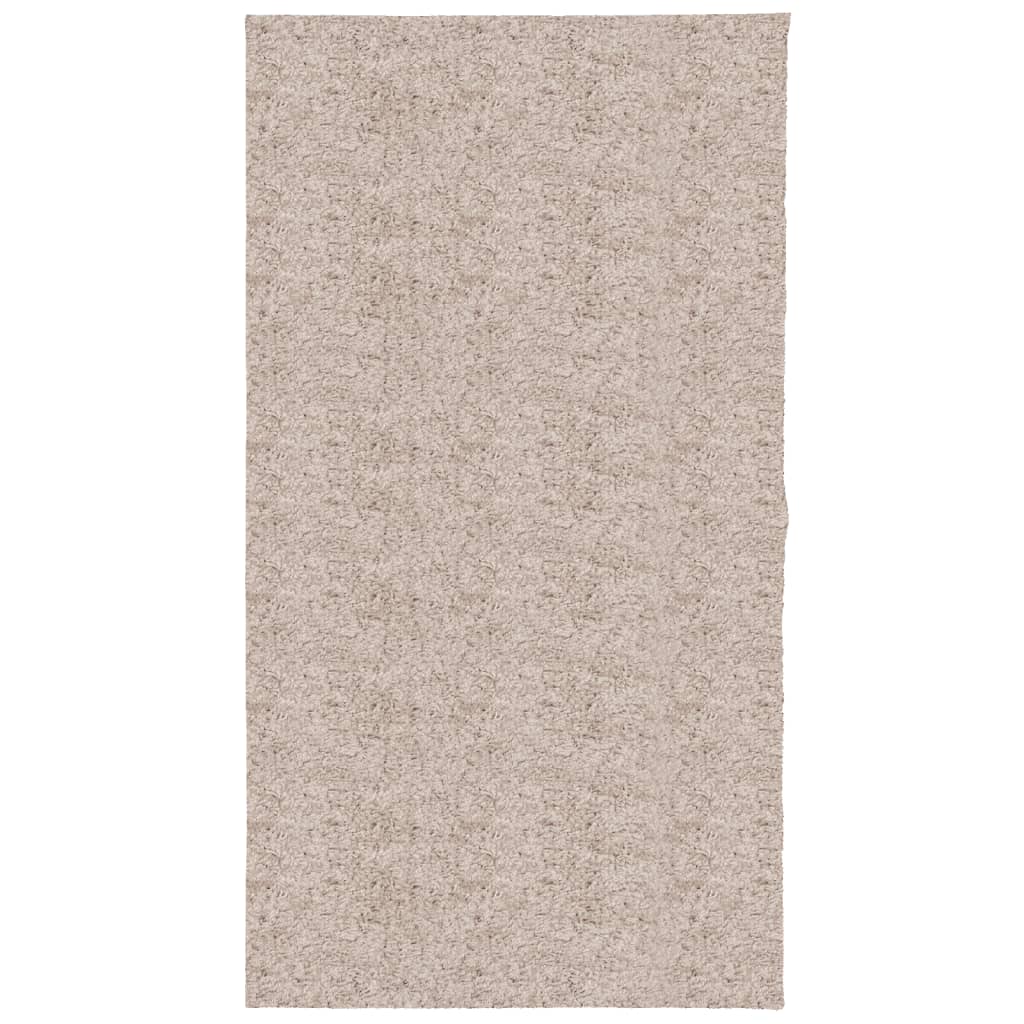 Pörrömatto PAMPLONA korkeanukka moderni beige 80x150 cm